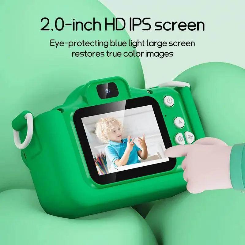  Miniature 1080P HD Digital Camera for Kids - Dual Lens Toy Camera with 8x Zoom for Outdoor Fun and Photography Gifts for Boys and Girls -  ToylandEU™