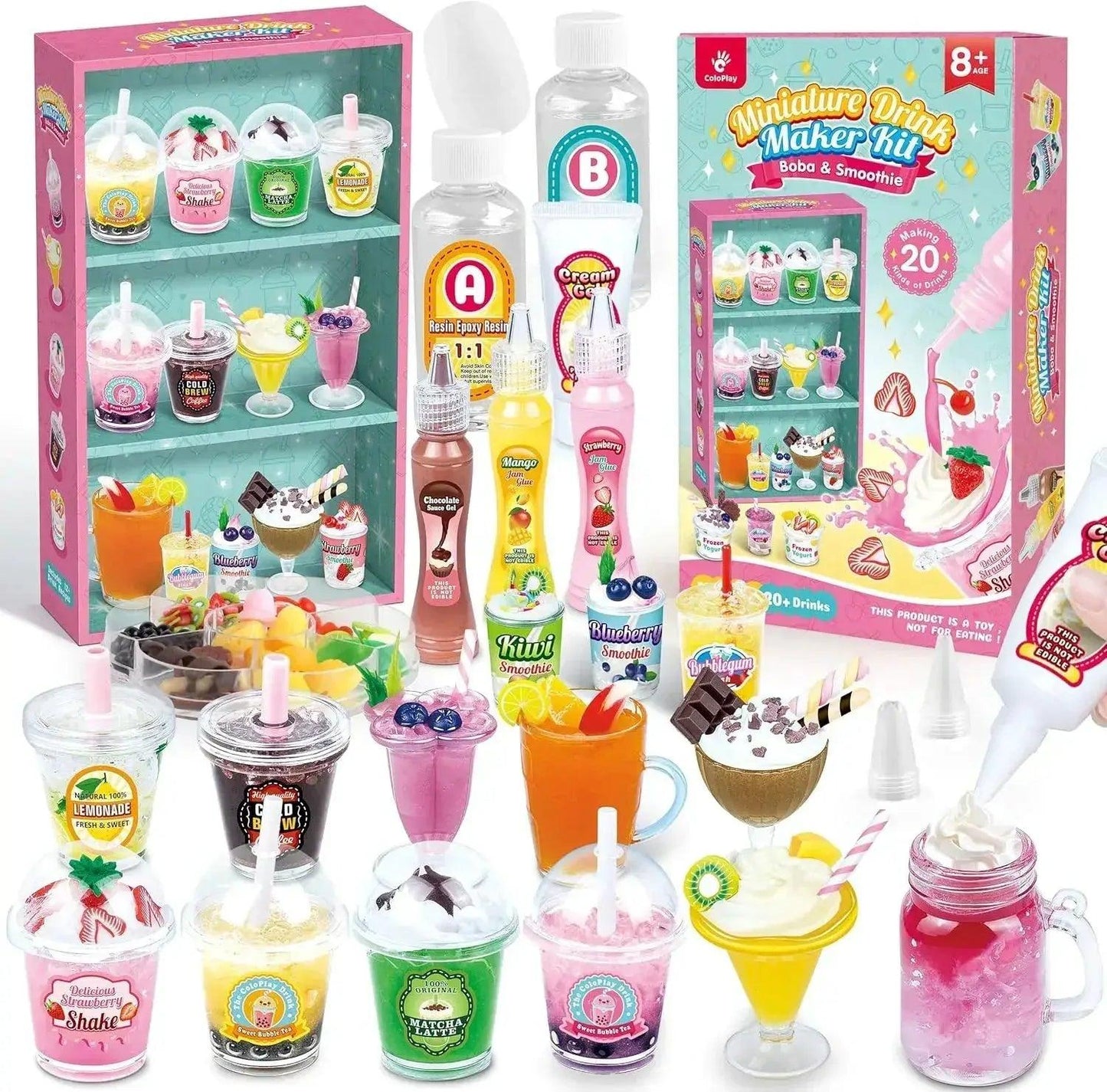  Miniature Drink Marker Kit For Kitchen Fun Deluxe -  ToylandEU™