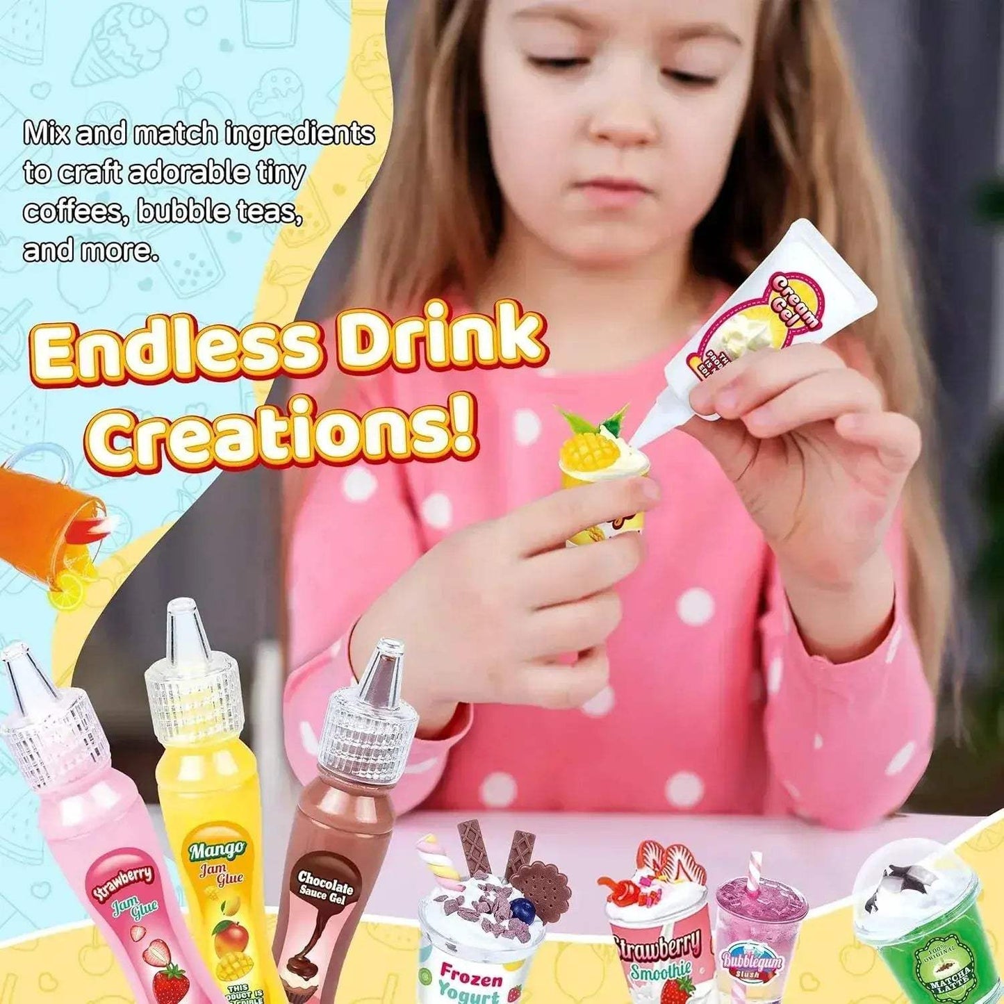 Miniature Drink Marker Kit For Kitchen Fun Deluxe -  ToylandEU™