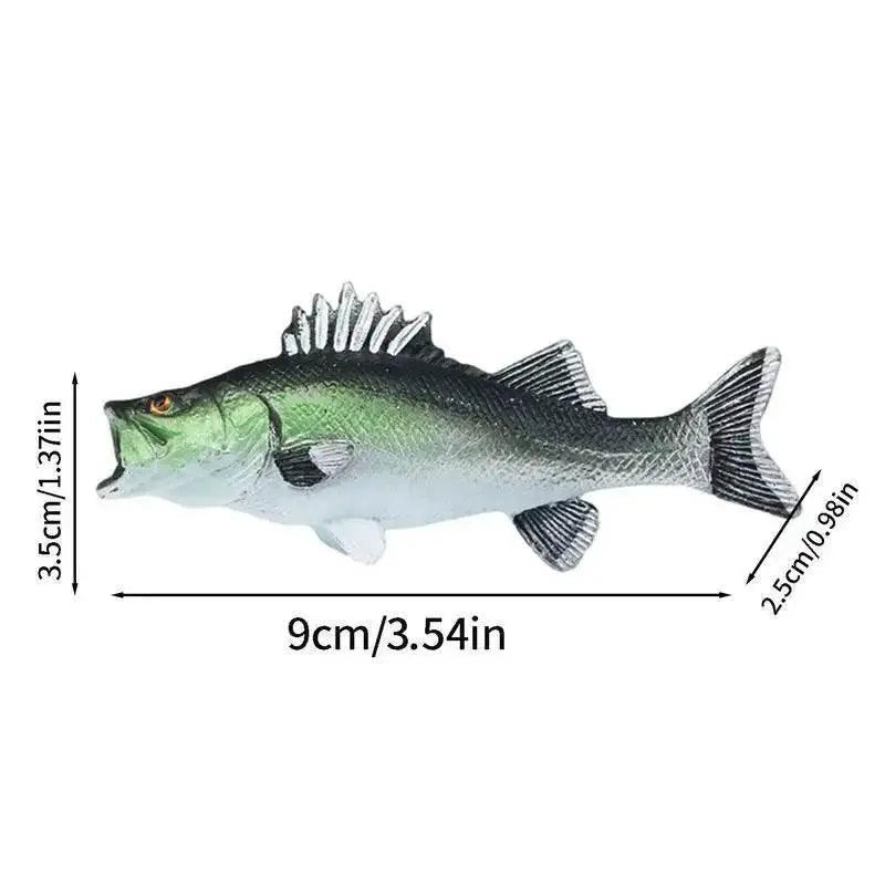 Realistic Marine Fish Models - Educational Tuna, Snapper & Salmon Set -  ToylandEU™