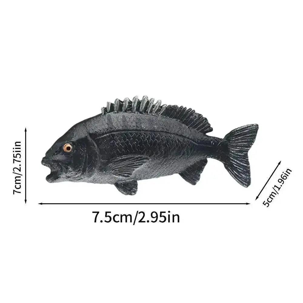  Realistic Marine Fish Models - Educational Tuna, Snapper & Salmon Set -  ToylandEU™