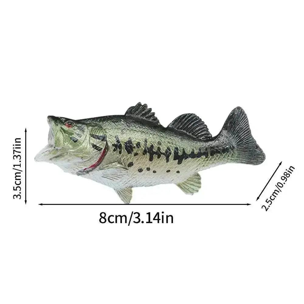  Realistic Marine Fish Models - Educational Tuna, Snapper & Salmon Set -  ToylandEU™