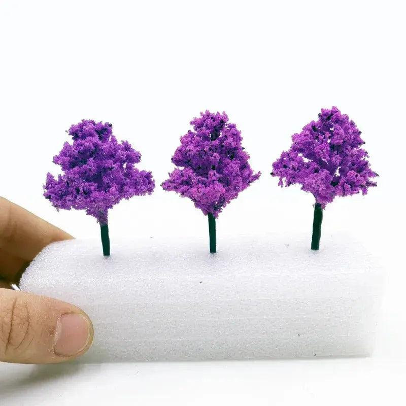  Miniature Peach Tree Handcrafted For Gardens And Trains -  ToylandEU™