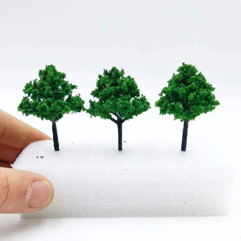 Miniature Peach Tree Models Handcrafted for Gardens and Train Layouts - ToylandEU