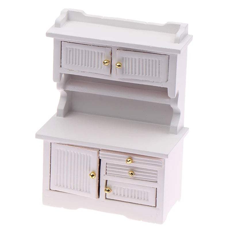 Miniature Wood Cabinet | 1:12 Scale | Toylandeu™