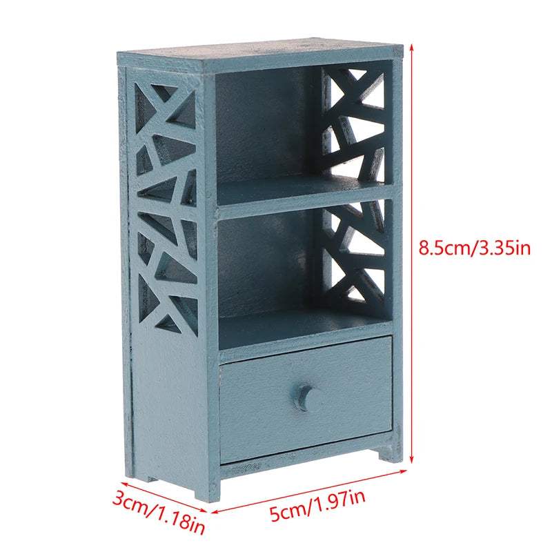 Miniature Wood Cabinet | 1:12 Scale | Toylandeu™