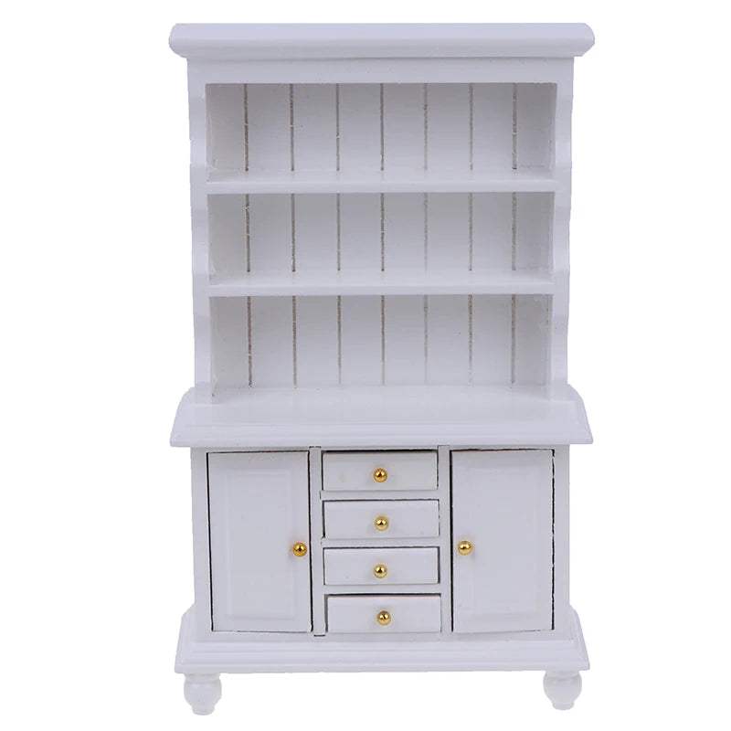 Miniature Wood Cabinet | 1:12 Scale | Toylandeu™