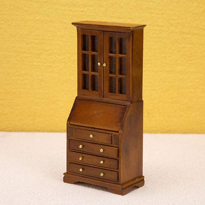 Miniature Wood Cabinet | 1:12 Scale | Toylandeu™