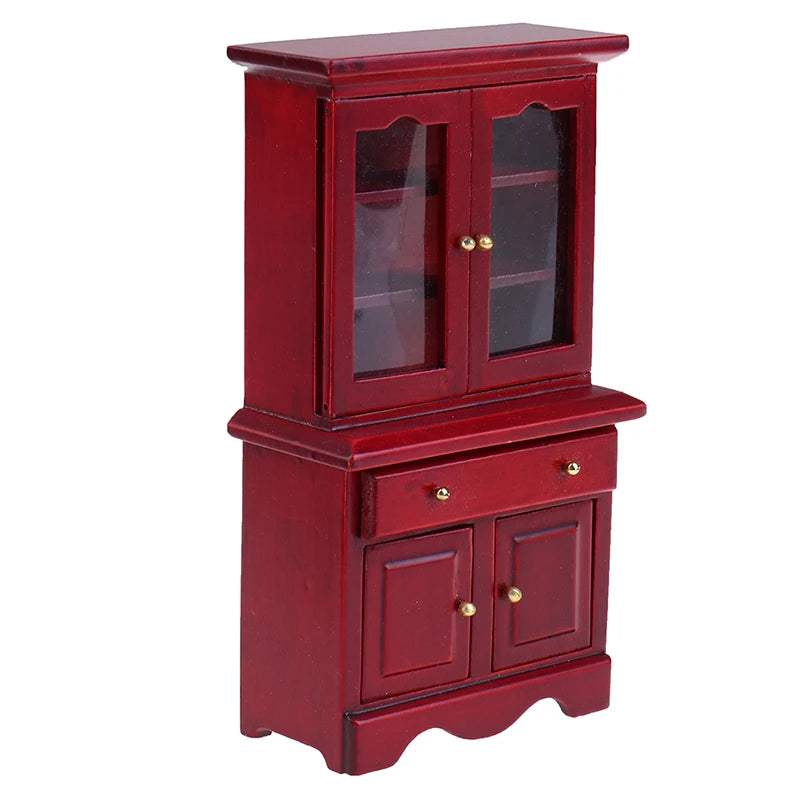 Miniature Wood Cabinet | 1:12 Scale | Toylandeu™
