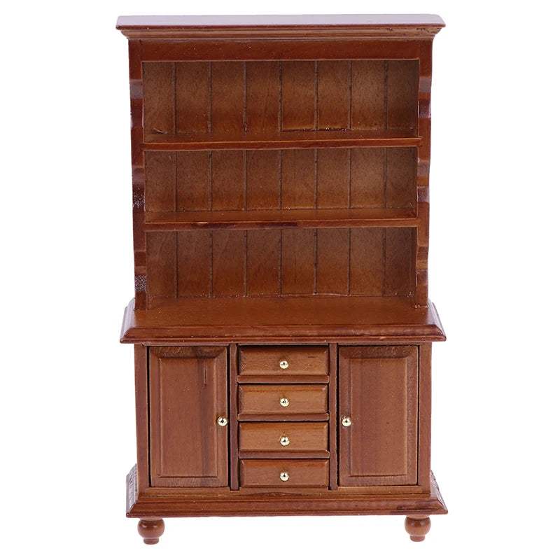 Miniature Wood Cabinet | 1:12 Scale | Toylandeu™