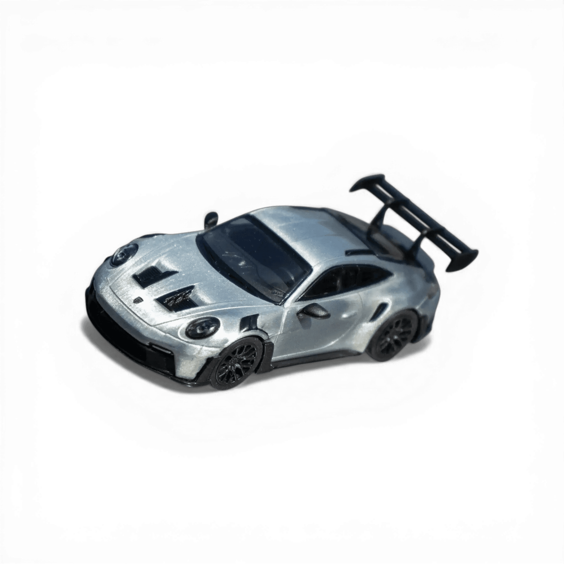 Minichamps Porsche 911 GT3 RS Raw Silver 1:64 - Lot57Supplies Diecast Shop