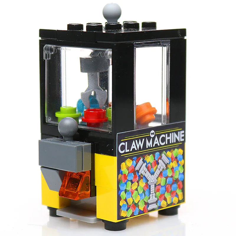 Minifig-Scale Arcade Claw Machine Building Set made from LEGO parts - ToylandEU