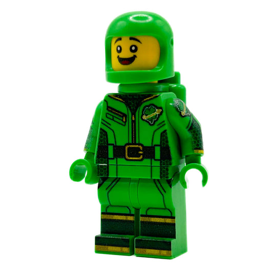 Minifigure | Green Shamrock Spaceman | Toylandeu™