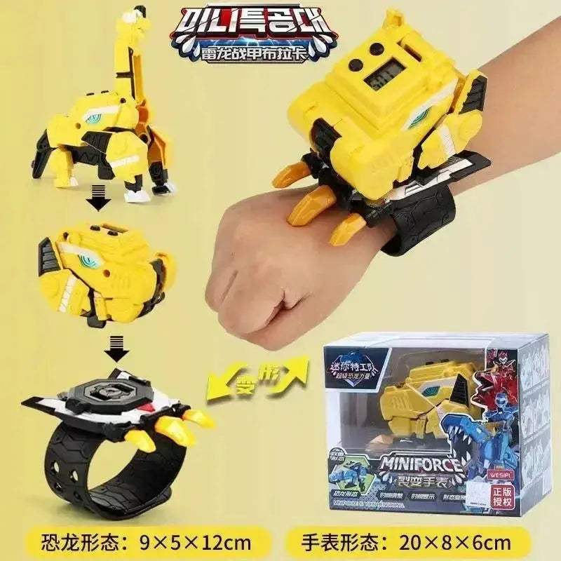 Miniforce X Watch Robot Toy Transforming Mecha Figure - ToylandEU