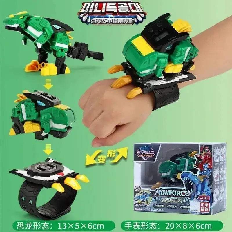 Miniforce X Watch Robot Toy Transforming Mecha Figure - ToylandEU