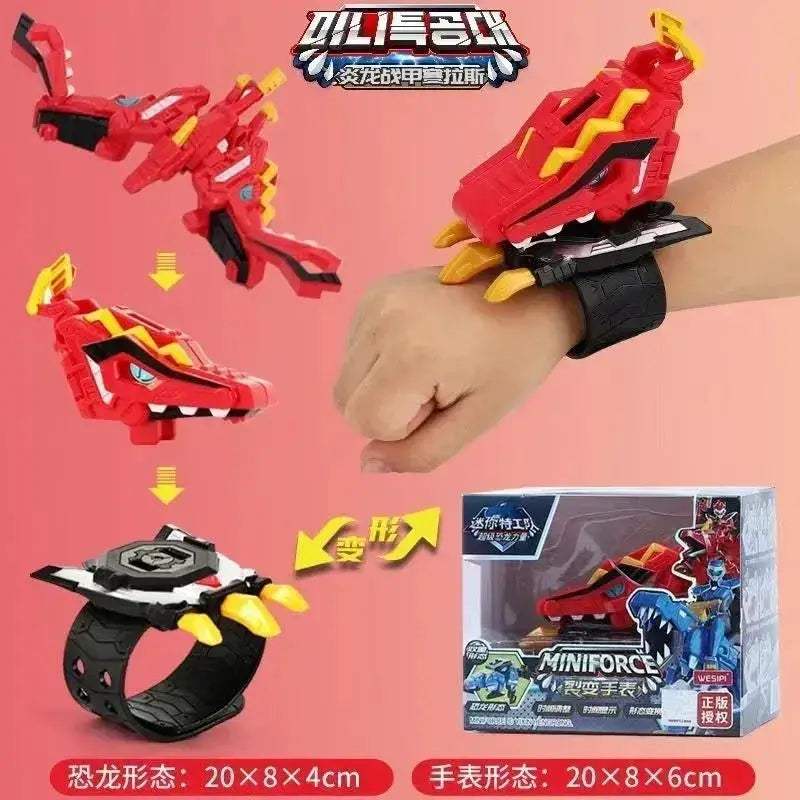 Miniforce X Watch Robot Toy Transforming Mecha Figure - ToylandEU