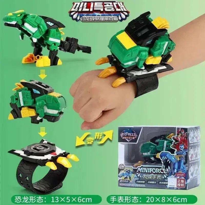  Miniforce X Watch Transforming Mecha Figure Robot Toy -  ToylandEU™