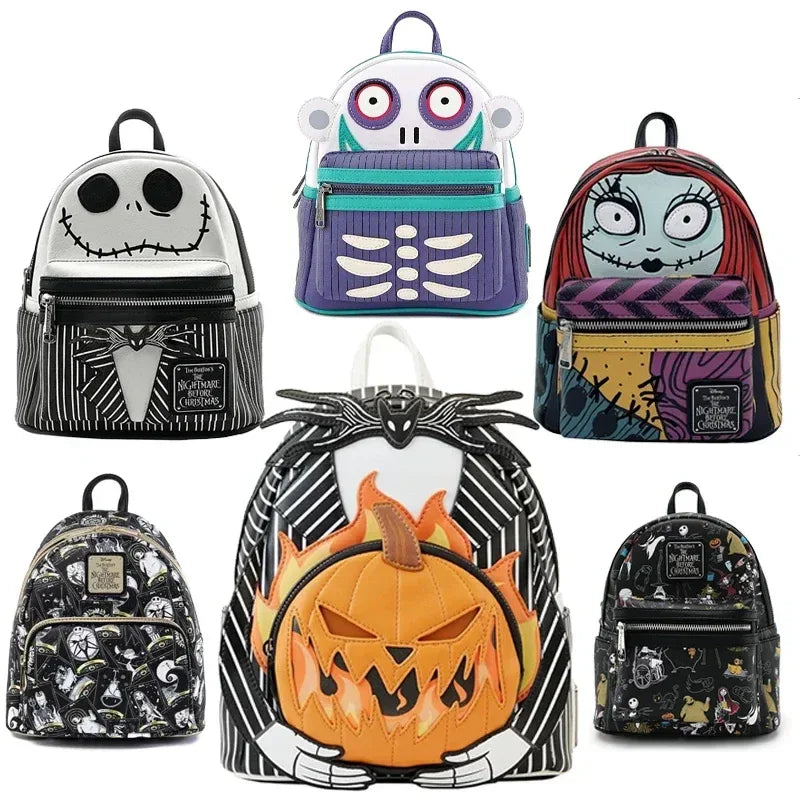 Miniso Mini Backpack With Glow Jack Pumpkin Head For Halloween Fans - ToylandEU