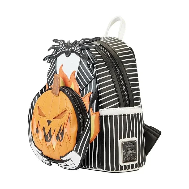 Miniso Mini Backpack With Glow Jack Pumpkin Head For Halloween Fans - ToylandEU