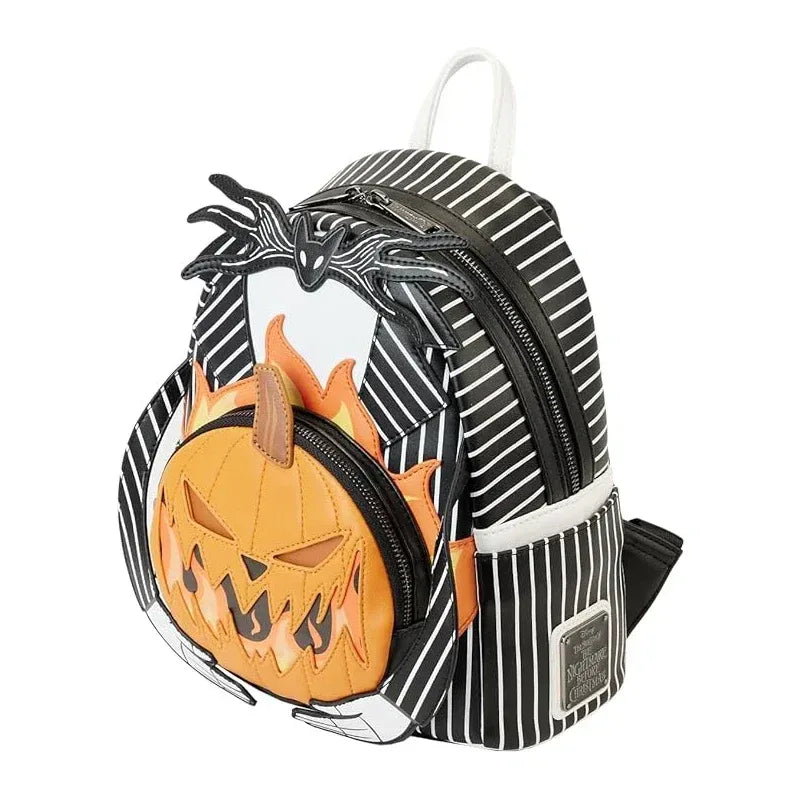 Miniso Mini Backpack With Glow Jack Pumpkin Head For Halloween Fans - ToylandEU