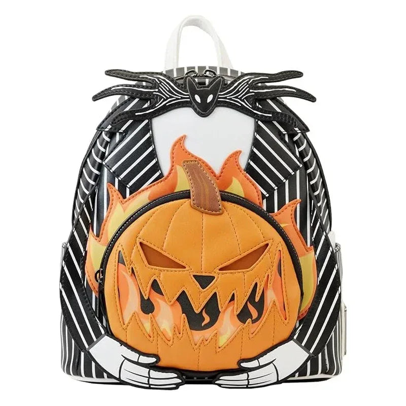 Miniso Mini Backpack With Glow Jack Pumpkin Head For Halloween Fans - ToylandEU
