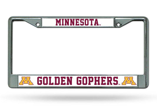 Minnesota Golden Gophers Chrome License Plate Frame - ToylandEU