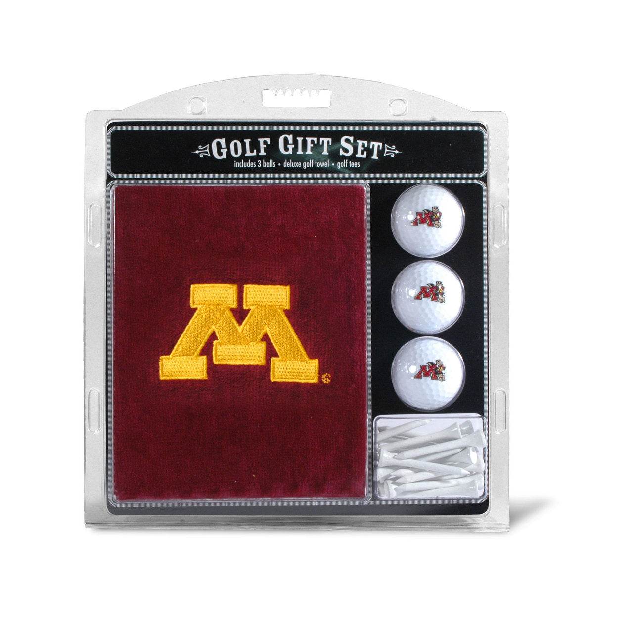 Minnesota Golden Gophers Golf Gift Set Embroidered Towel - ToylandEU