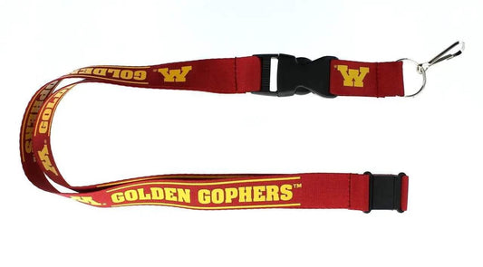 Minnesota Golden Gophers Lanyard Maroon Aminco Breakaway -  ToylandEU™