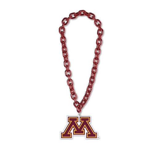 Minnesota Golden Gophers Necklace Big Fan Chain For Fans - ToylandEU
