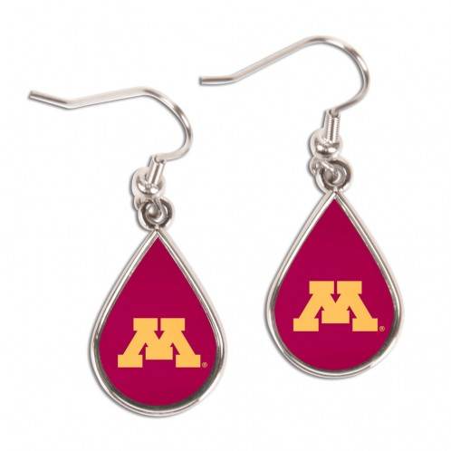 Minnesota Golden Gophers Tear Drop Earrings Special Order - ToylandEU