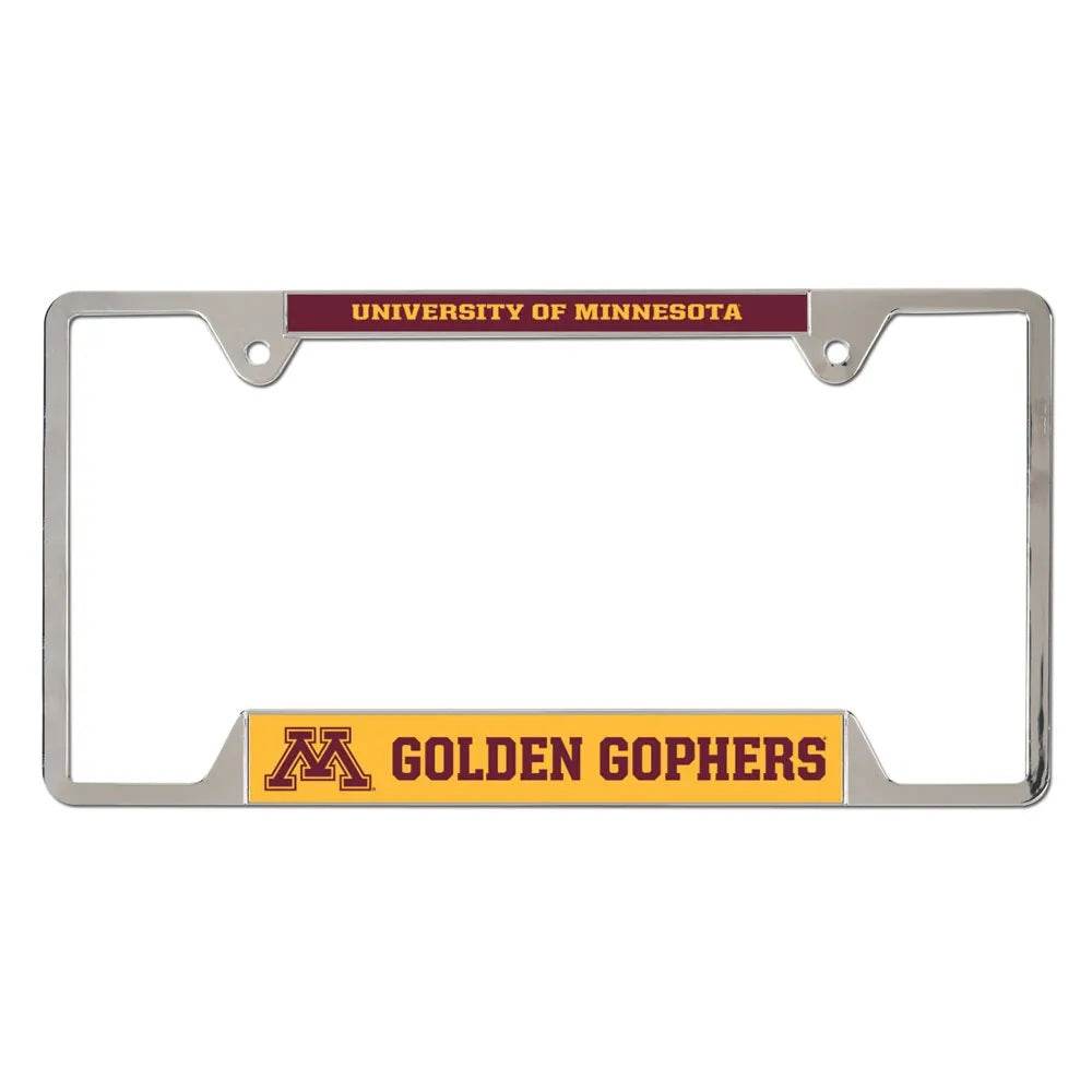 Minnesota Gophers License Plate Frame Metal Special Order - ToylandEU