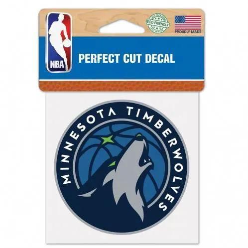  Minnesota Timberwolves 4x4 Perfect Cut Color Outdoor Decal -  ToylandEU™