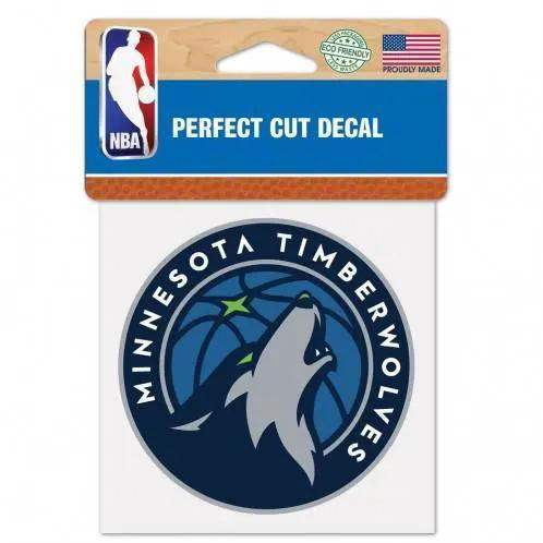  Minnesota Timberwolves 4x4 Perfect Cut Color Outdoor Decal -  ToylandEU™
