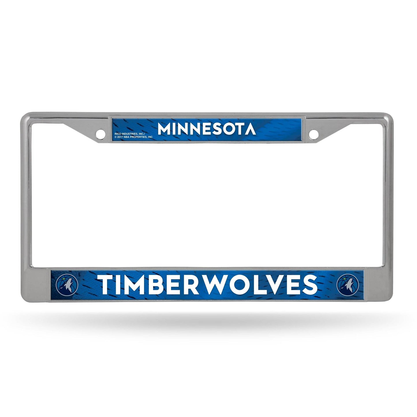Minnesota Timberwolves License Plate Frame Chrome Insert - ToylandEU