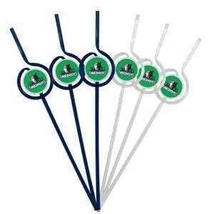  Minnesota Timberwolves Team Sipper Straws Six Pack Co -  ToylandEU™