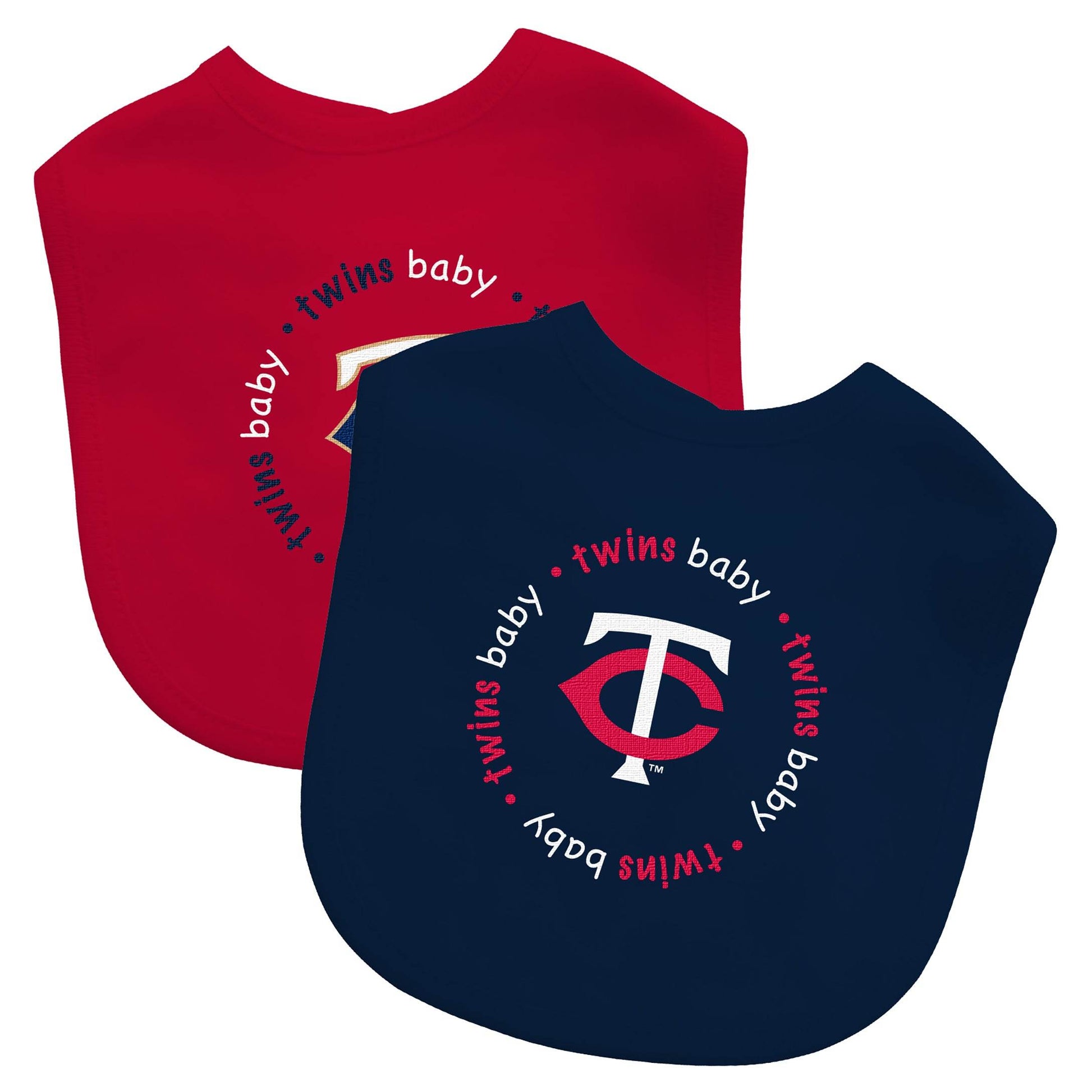 Minnesota Twins Baby Bibs 2 Pack Officially Licensed - ToylandEU