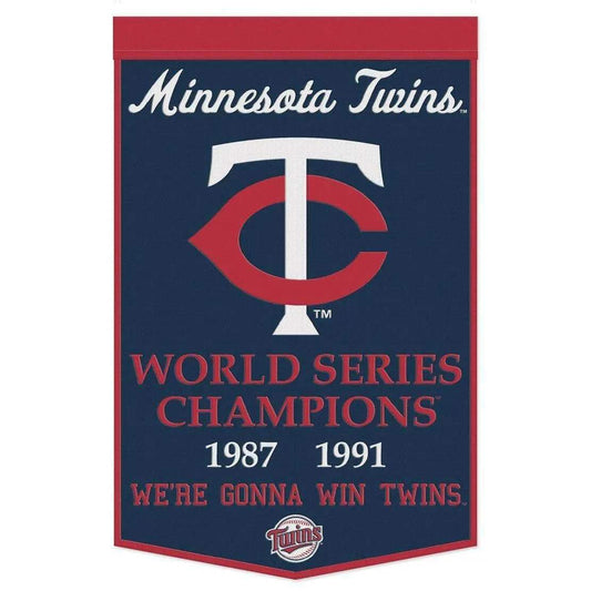  Minnesota Twins Banner Wool 24x38 Dynasty Champ Design -  ToylandEU™