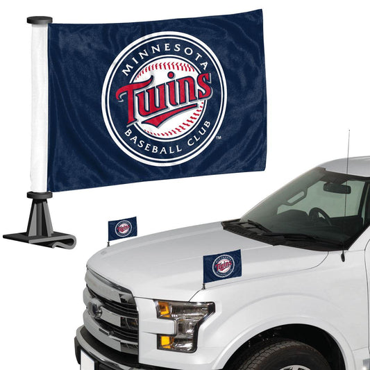 Minnesota Twins Car Flag Set 2 Piece Ambassador Style - ToylandEU