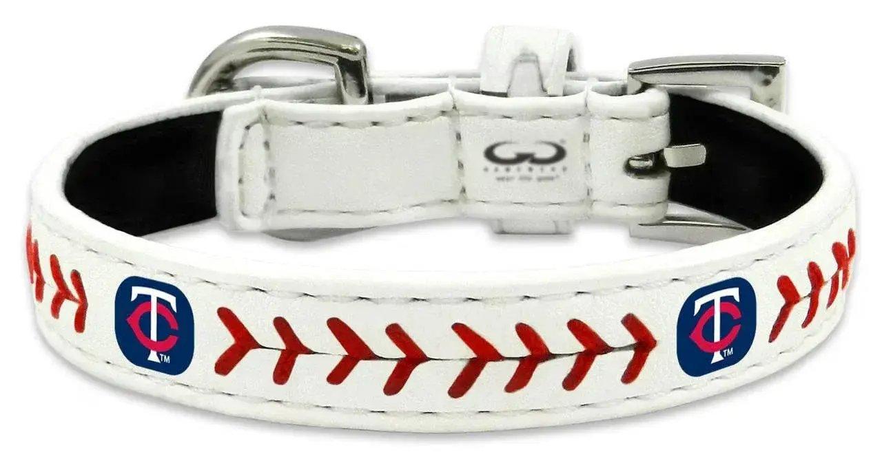  Minnesota Twins Classic Leather Toy Baseball Collar -  ToylandEU™
