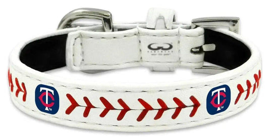  Minnesota Twins Classic Leather Toy Baseball Collar -  ToylandEU™