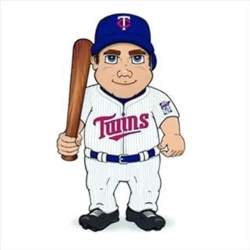  Minnesota Twins Dancing Musical Baseball Player 14 Inch Tall -  ToylandEU™