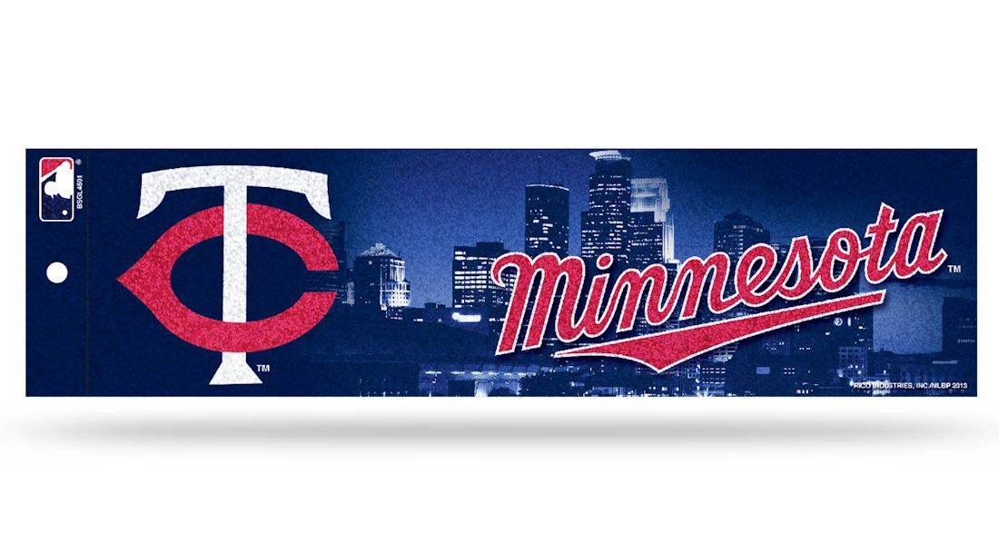 Minnesota Twins Decal Bumper Sticker Glitter - ToylandEU
