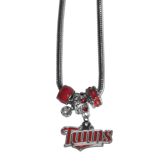  Minnesota Twins Euro Bead Necklace Rhinestone Charms -  ToylandEU™
