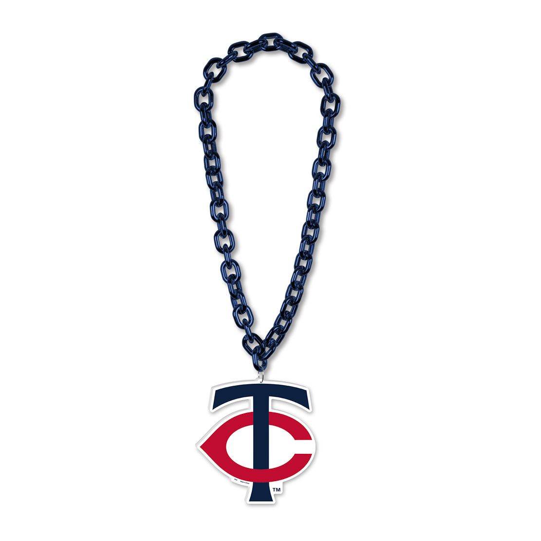 Minnesota Twins Foam Logo Necklace With Big Fan Chain - ToylandEU