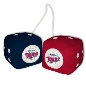  Minnesota Twins Fuzzy Dice Plush Hanging Set Official -  ToylandEU™
