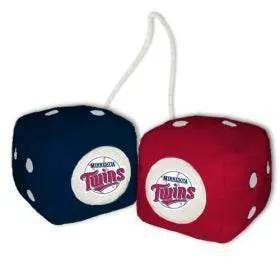 Minnesota Twins Fuzzy Dice Plush Hanging Set Official -  ToylandEU™