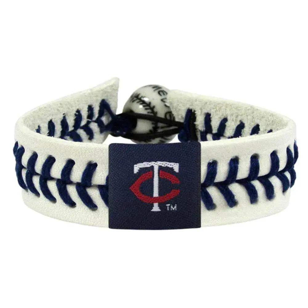  Minnesota Twins Genuine Leather Bracelet with Ceramic Bead -  ToylandEU™