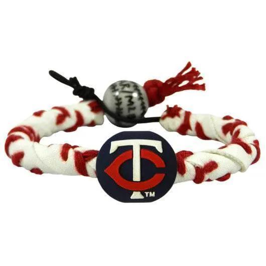  Minnesota Twins Handmade Genuine Leather Baseball Bracelet -  ToylandEU™