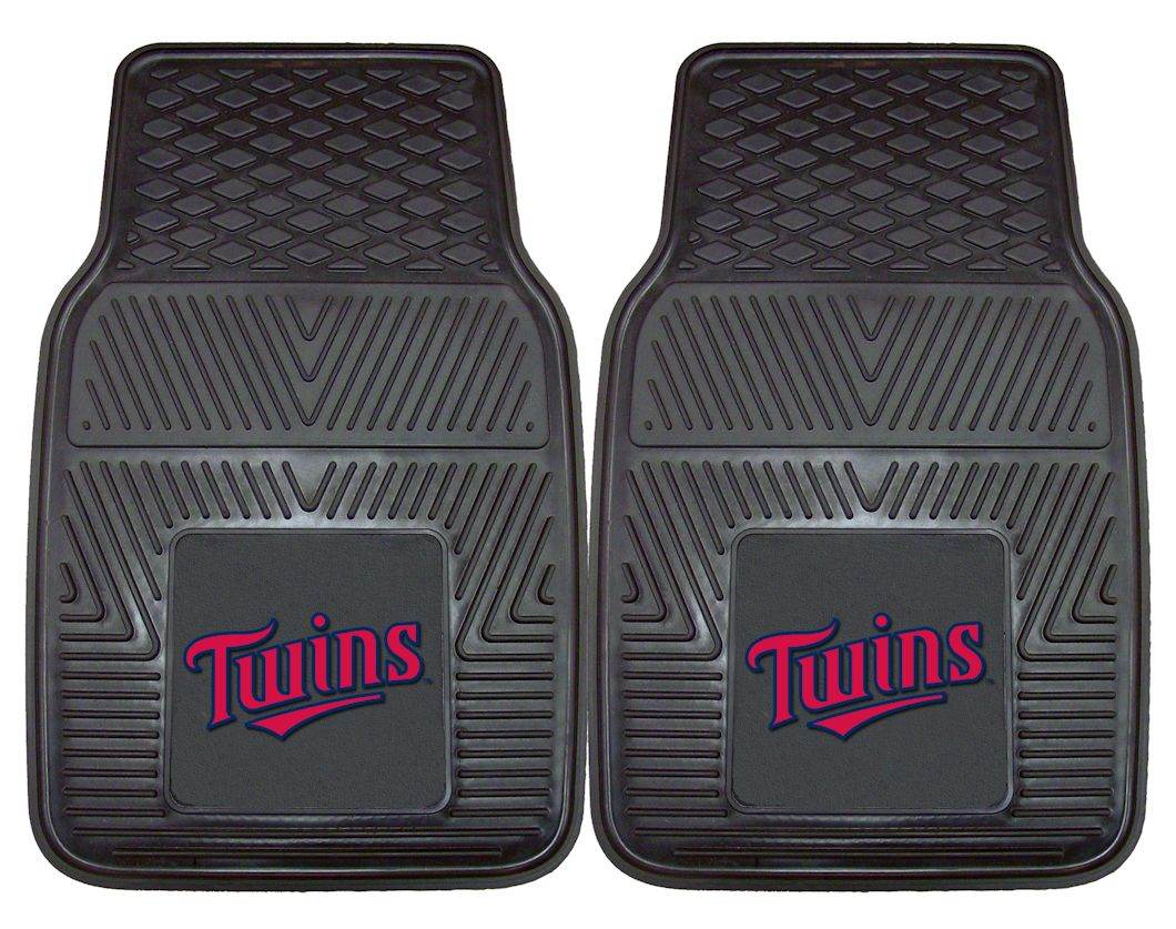 Minnesota Twins Heavy Duty Car Mats 2 Piece Vinyl Set - ToylandEU