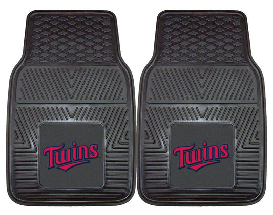 Minnesota Twins Heavy Duty Car Mats 2 Piece Vinyl Set - ToylandEU